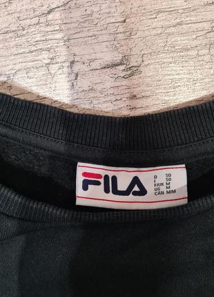 Толстовка fila vintage 90's spell out chest logo5 фото