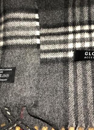 Globus-мягкий теплый шарф 100% кашемир!3 фото