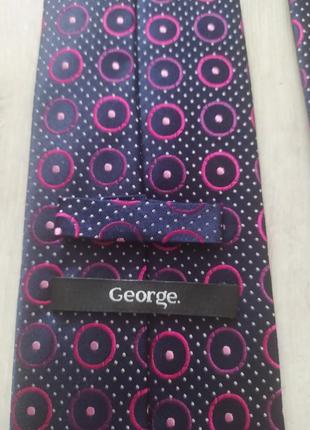 Шовкова краватка george 100% шовк4 фото