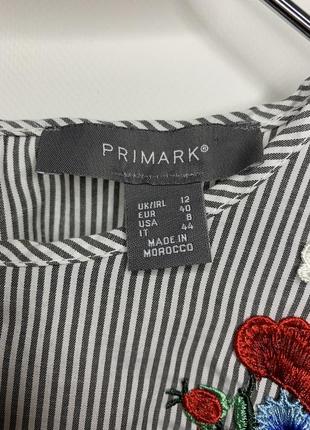 Блуза с вышивкой primark6 фото