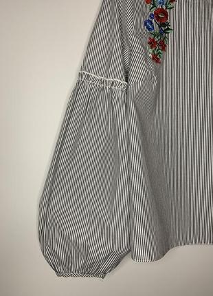 Блуза с вышивкой primark3 фото