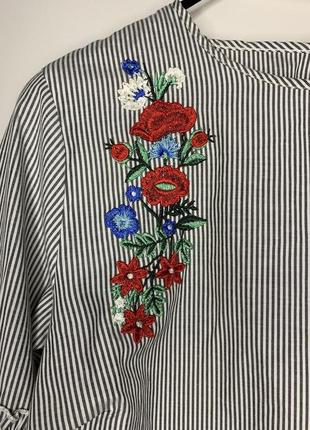 Блуза с вышивкой primark2 фото