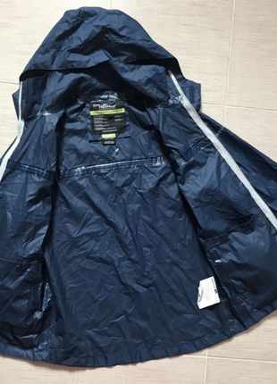 Дождевик, куртка ветровка с капюшоном,trespass kids packaway waterproof jacket. 134-14010 фото