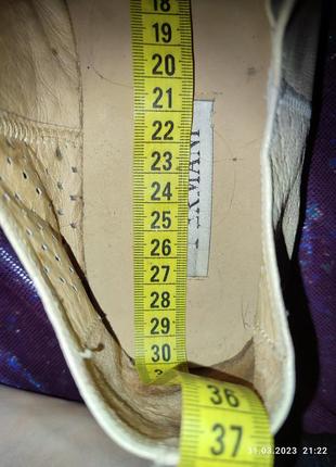 Літні шкіряні туфлі 30 см4 фото