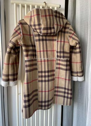 Тренч- пальто укорочене  у стилі burberry2 фото