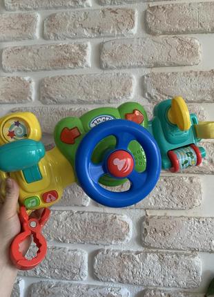 Руль на коляску ,игровая панель