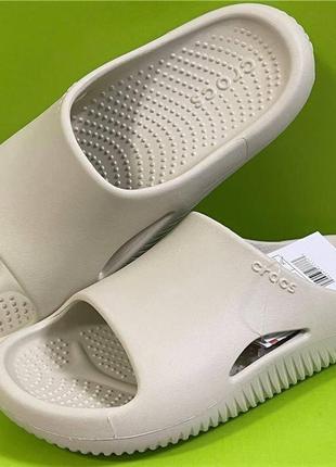 Шльопанці слайди крокси crocs mellow slide w6 w7 w8 w9 w10