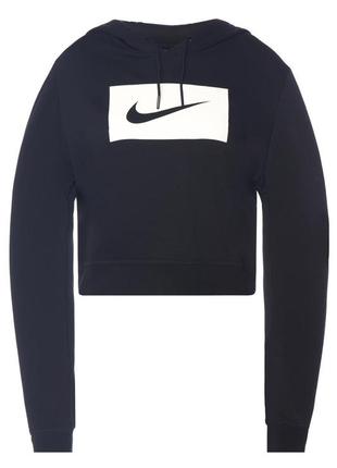 Женская толстовка худи nike nsw hoodie swoosh 892919-010 (оригинал) р.м