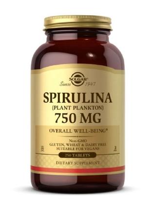 Спіруліна 750 мг solgar