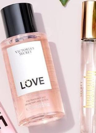 Парфумований спрей міст преміум love victoria's secret виктория сикрет вікторія сікрет оригінал