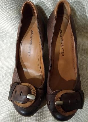 Airstep туфли-лодочки с пряжками