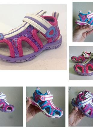 Босоніжки дитячі для дівчаток, р-ри 20, 21