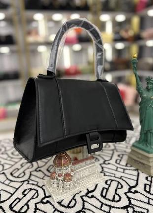 Черная сумка в стиле balenciaga / balenciaga / женская сумка