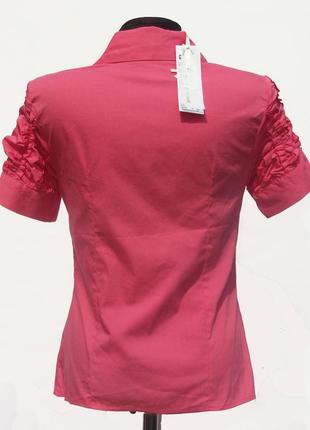 Суперцена. стильная летняя рубашка. розовая. турция. новая, р. 42-485 фото