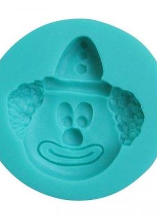 Молд силіконовий "клоун" ø 7 см (шт)
