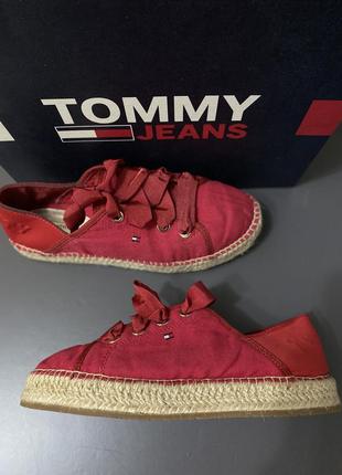 Tommy hilfiger эспадрильи макасины