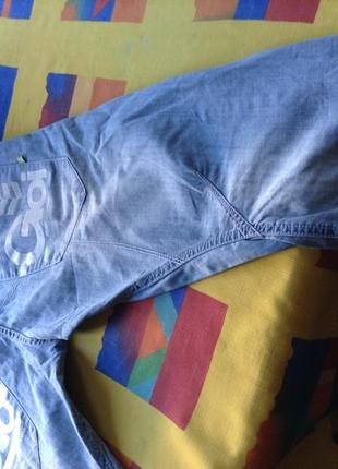 Шорты джинсовые удлиненные, ниже колена, голубые. gio goi shorts3 фото
