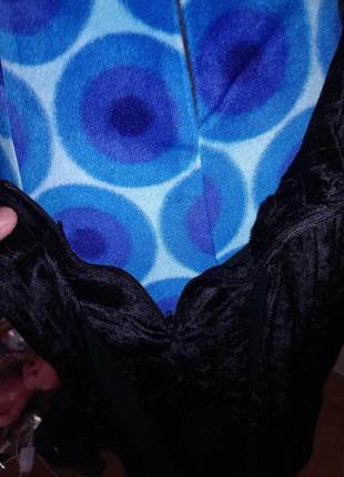 Винтажная юбка интересного кроя франция6 фото