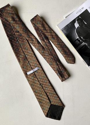 Роскошный шелковый галстук nina ricci!6 фото