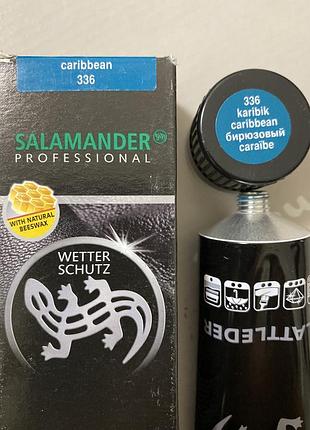 Крем темно-бірюзовий salamander professional caribbean 336 термін закінчився