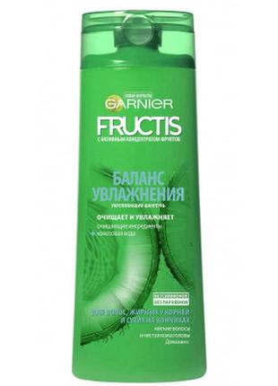 Шампунь garnier fructis баланс увлажнения 400 мл (3600541980983)1 фото