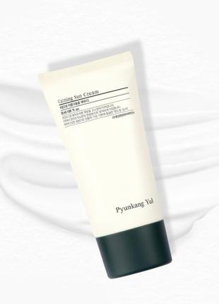 Заспокійливий сонцезахисний крем pyunkang yul calming sun cream spf50+ pa++++ 50ml