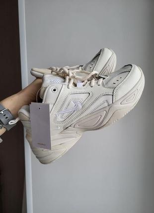 Кроссовки женские nike m2k tekno cream