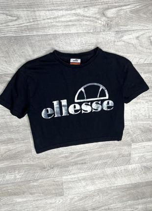 Ellesse топ оригинал eu 34 футболка элис укороченная1 фото