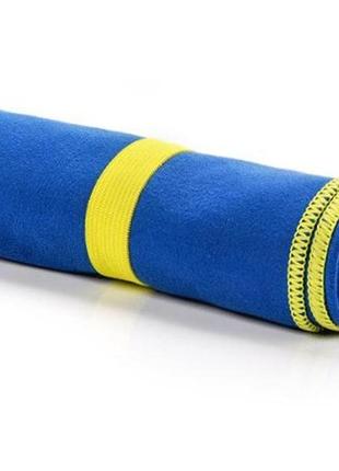 Швидковисихаючий рушник meteor towel m 50х90 см, з мікрофібри, темно-синій