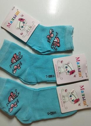Шкарпетки дитячі демісезонні, для дівчинки.