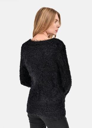 Светр чорний травка 5