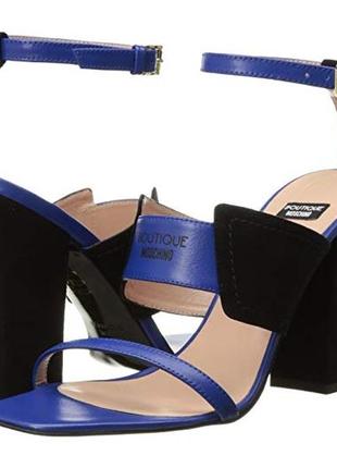 Boutique moschino tri-strap heel, оригинал