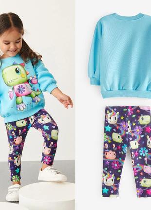 Брендові комплекти з принтами для дівчаток 😍