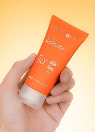 Сонцезахисний крем sunblock spf 50