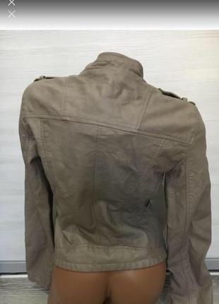 Стильная курточка экокожа2 фото