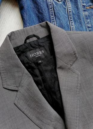 🖤винтажный пиджак от hobbs london 🖤жакет сірий в стилі ретро4 фото