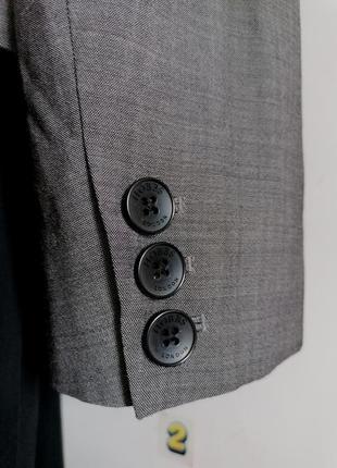 🖤винтажный пиджак от hobbs london 🖤жакет сірий в стилі ретро8 фото