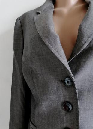 🖤винтажный пиджак от hobbs london 🖤жакет сірий в стилі ретро9 фото
