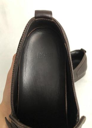 Оригинальные мужские туфли hugo boss8 фото