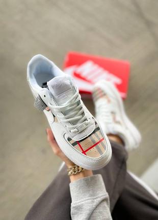 Nike air force top 1 shadow burberry
