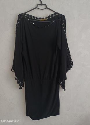 Платье черное женское1 фото