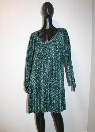 Плісірована сукня asos