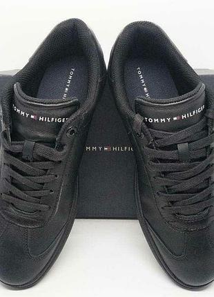 Стильные кожаные кроссовки кеды tommy FW0FW06420 hilfiger оригинал5 фото
