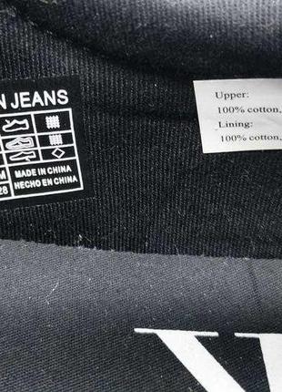 Стильные хлопковые кеды calvin klein jeans оригинал6 фото