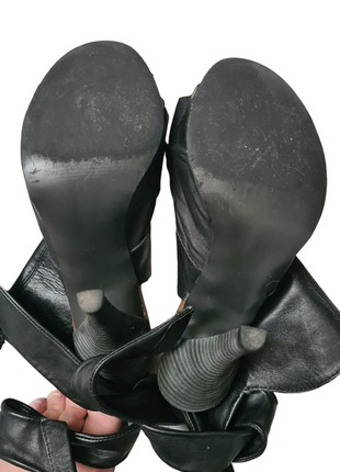 Босоножки кожаные5 фото