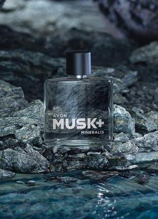 Новинка!!!!!туалетная вода мужская musk 75 ml