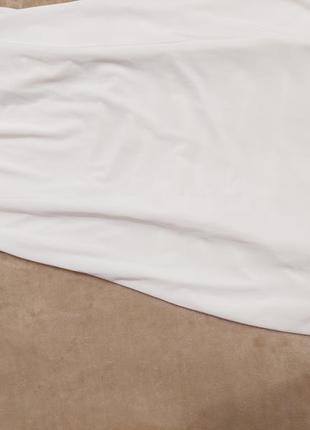 Актуальное трендовое белое платье с присборками edge street мини платечко в стиле missguided4 фото