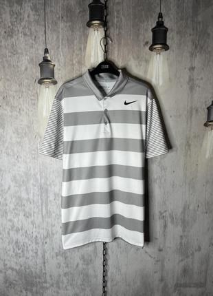 Оригинальная крутая мужская поло футболка nike golf размер l