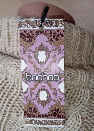 Новый укороченный базовый вязаный свитерик boohoo3 фото