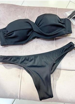 Victoria's secret original s xs m l 34a 75a 70b twist bandeau itsy купальник бандо итси
